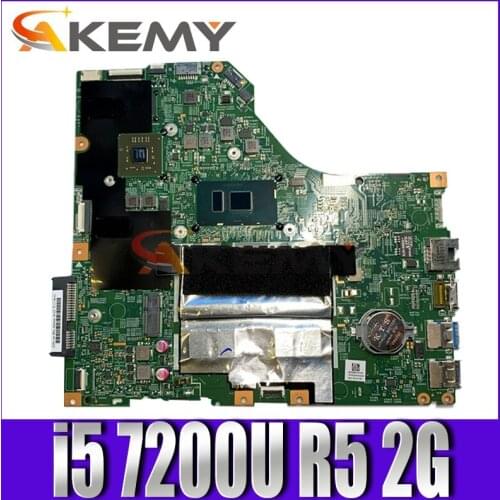 Mainboard For Lenovo V110-15ISK V110-15IKB laptop motherboard 15277-1N 448.08B01.001N with i5 7200U CPU 4G-RAM GPU R5 2G tested