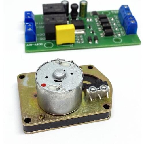 Valve Gear motor 12V 2.2RPM 2KG.CM 90 degree CW CCW Limit switch reduction Actuator valve motor