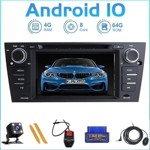 Zltoopai 7" Auto Radio Android 10 For BMW E90 Sedan E91 Touring E92 Coupe E93 M3 GPS Navigation Multimedia Player DVD CD 1din