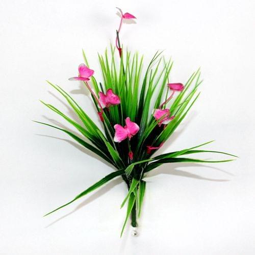 NEW 1PCS Artificial phalaenopsis bouquet simulation orchid fake flower office accessories wedding home dining table decoration