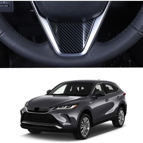 New Product 1PCS Deluxe Steering Wheel Decoration Accessories For Toyota Harrier Venza XU80 2021 2022