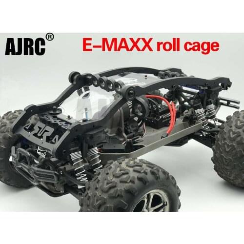 RC Parts TRAXXAS 1/10 EMAXX E-MAXX Roll Cage body shell protection QL 39087-1 39086-4 option parts