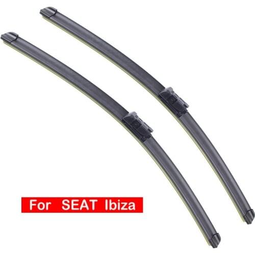 Windshield Wiper Blade For SEAT ibiza 2002-2017 Car Accessories front window wiper blades
