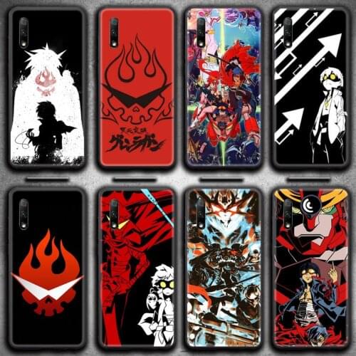 Tengen Toppa Gurren Lagann Phone Case for Huawei Honor 30 20 10 9 8 8x 8c v30 Lite view 7A pro