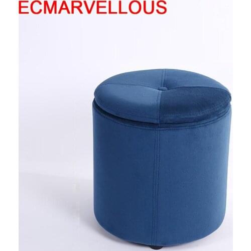 Living Room Clothing Store Vintage Furniture Escalera Plegable Fauteuil Gonflable Poef Taburete Pouf Change Shoes Storage Stool
