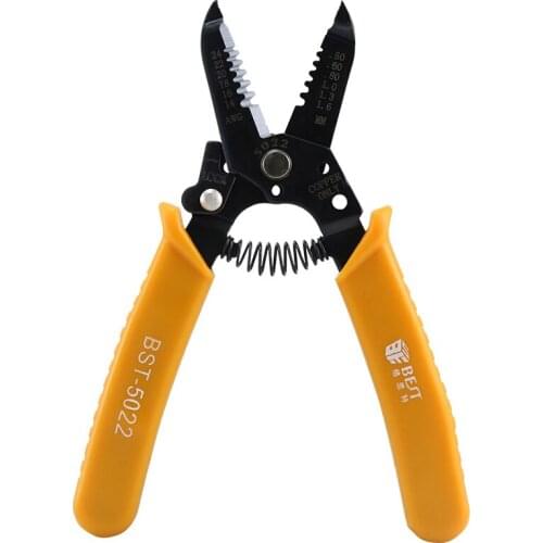 Wire Clamp Wire Nipper Stripper Cable Cutter Portable DIY Electronic Light Cable Crimping Tool Stripping Pliers