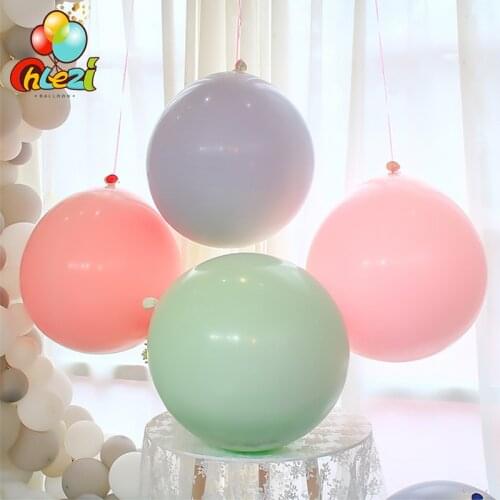 1pcs 36inch Sweet Macaron Balloon Candy Latex Ballons Wedding Birthday Air Balloons Party Events Supplies Baby Party Decoration