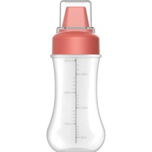 350ml 5-hole Scale Condiment Squeeze Bottles ,For Ketchup Mustard Mayo Hot Sauces Olive Oil Bottles Gravy Boats Kitchen Gadget