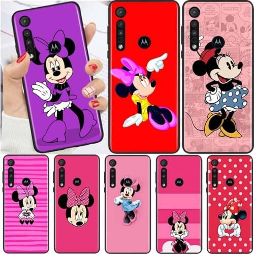 Hot Mickey Mouse Disney For Motorola G9 G8 G Edge One E7 E6 S 2020 E6i Power Lite Marco Hyper Fusion Plus Play Phone Case