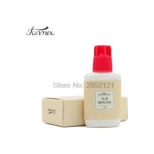 By dhl 50pcs Funmix 15G Eyelash Glue Remover Adhesive Debonder Gel Type For False Eyelashes Extension Makeup Removers Tool