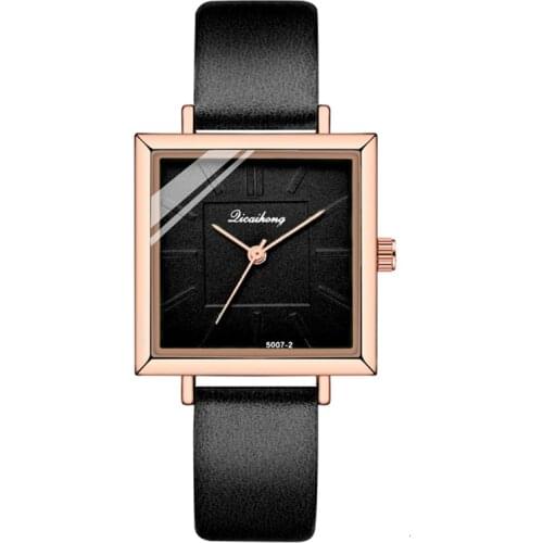 COXRY New Simple Style ladies watches 2019 European American Trend square Quartz watch women PU Belt Watch female wristwatch
