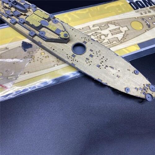 Wooden Deck w/ Masking Sheet Covering Paper DIY Part for 1/700 Very Fire VF700909 USS Missouri BB-63 Model Accessories