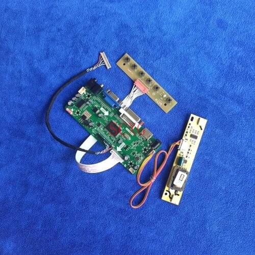 1024*768 Controller board Kit LCD monitor For CLAA150XG09Y/CLAA150XP01PE/CLAA150XP01Q LVDS 20 Pin HDMI-compatible VGA DVI 2CCFL