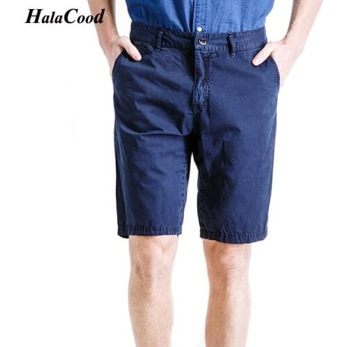 Fashion Sexy 2018 New Men Cotton Casual Shorts Men Summer Breathable Cargo Short With Button Half Short Trousers Bermuda Large