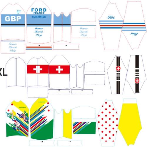 Customize Mens & Womens Long Sleeve Cycling Jersey/Long Pants Show Flat View Bike Clothing Customize All Style Ropa Ciclismo