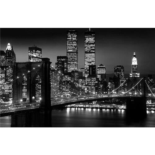 2015 new style The brooklyn bridge Wall Poster 50x75 cm Drop Shipping DIY poster for kids room