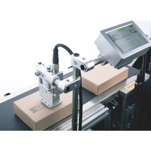 Wholesale 4 Line High Speed Dot Peen Marking Inkjet Printer Dot Matrix Industrial Batch Coding Machine for Cardboard Bottle Box