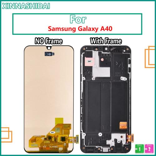 LCD Display For Samsung galaxy A40 A405 A405F LCD Display Touch Screen Digitizer Assembly Replacement Parts