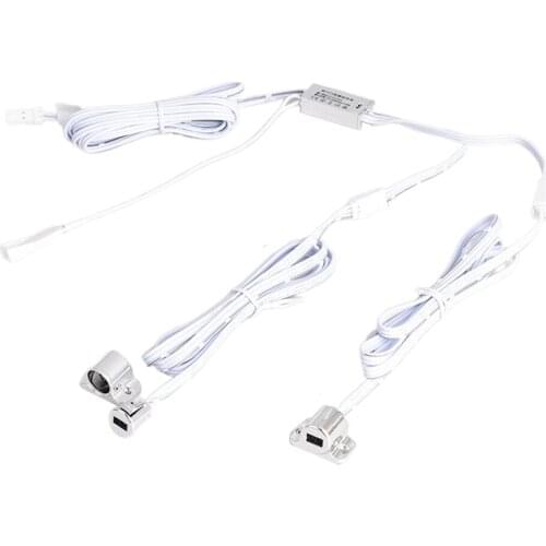 Double Head DC12V IR Sensor Switch Door Trigger 60W Infrared For LED Lamps Strips Motion 5-8CM CE Surfaced or Recessed