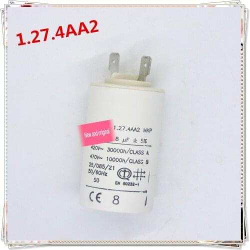 For ABB 1.27.4AA2 MKP 8uf+-5% fan starting capacitor Inverter starting capacitor