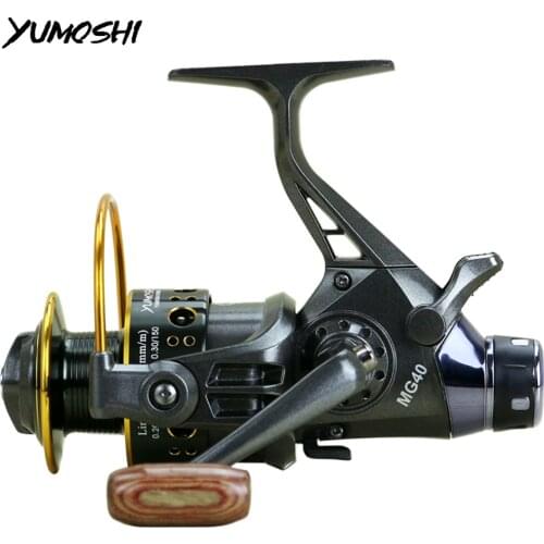 YUMOSHI Fishing Reel Metal Spool Spinning Reels Saltwater 11BB 5.2:1 Coil Fishing Accessories Sea All For Fishing Carp Fishing