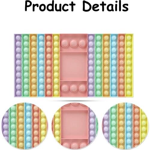 Sensory Toy Autism Special Stress Reliever Kids Anti-stress Autism Push Bubble Relaxing Game Fidget Educational Toy