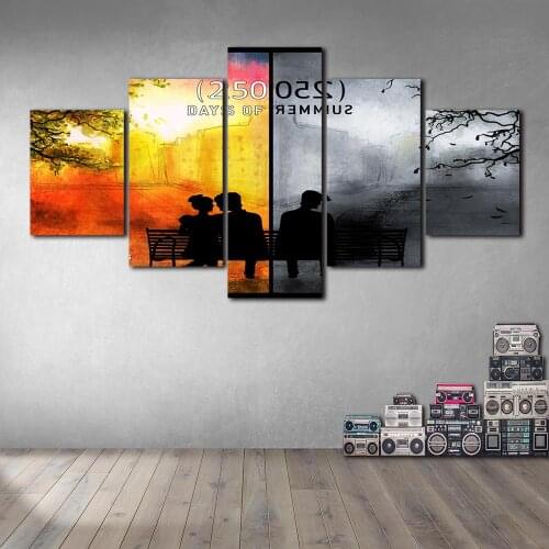 Modern Days of Summer Wall Art Canvas Painting Picture Poster and Print Gallery Home Decor No Frame