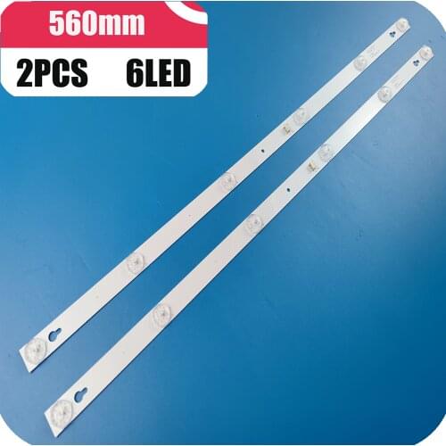 LED backlight strip, 2 pieces, for tcl32hb5426 32d100 l32s4900s 32s301 l32p1a 4c-lb3206-hr03j hr01j tot_ 32D2900 32HR330M06A5 V5
