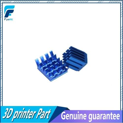 1Set of 2pcs Blue Raspberry Pi Heatsinks Cooler Aluminum With Adhesive Heat Sink Set Kit For Cooling Raspberry Pi 3 / 2 Model B