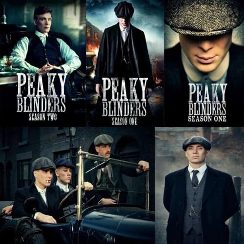 New 5D DIY DIY Diamond Painting TV Series Peaky Blinders Family Decoration Diamond Embroidery Poster Wall Art