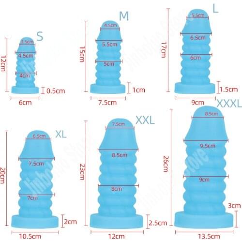 Silicone buttplug Huge Anal Plug Large Butt Plug Prostate Massager Vaginal Stimulation Anal Expander Anus Dilator Soft Sex Toys