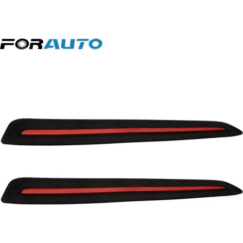 Car-styling Anti Collision Auto Decoration Car Front/Rear Edge Corner Guard Strip 2 Pieces Bumper Scratch Protection Car Sticker