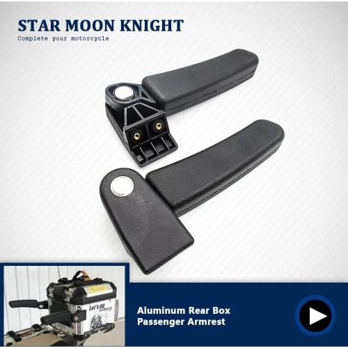 For Yamaha MT09 MT07 1050 1190 1290 Adventure BMW R1200GS LC ADV Passenger Armrest Handrail Folding For Top Case Rear Box