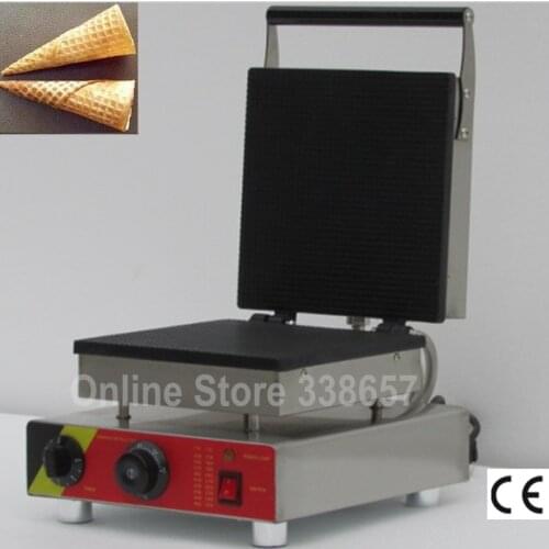Square ice cream cone dutch syrup electric waffle maker machine iron snack equipment 220V/ 110V