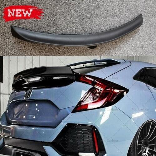 FRP DUCKTAIL FOR CIVIC FK7 5-DOOR HATCHBACK FIBERGLASS TRUNK SPOILER TRIM BODY KIT TUNING PART FOR FK7 WING LIP RACING
