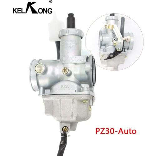 KELKONG 30mm PZ30 Carburetor Accelerating Pump Choke For ATV Dirt Bike Pit Quad 200cc 250cc For Keihi Carburador Motorcycle Dirt