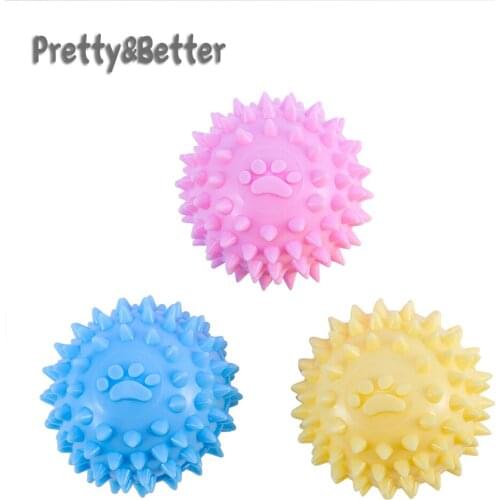 Pretty&Better 1pc Dog Toy Balls Chew Molar Tooth Cleaning Toys for Pet Chew Toy Puppy Chew Toys Tool Pet Supplies