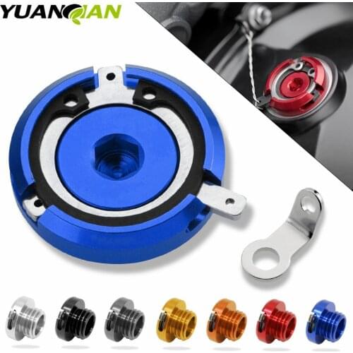 M20*2.5 motorcycle oil cap cnc motorbike Filler Cover Screw for HONDA CB1000 CB1300 CB300F CB500F CB300X CB500X YAMAHA MT03