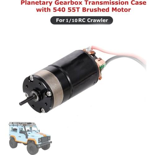 Metal 55T 540 Crawler Brushed Motor Update Backup Parts Fit for HSP 1/10 1:10 Scale RC Rock Crawler Model Car