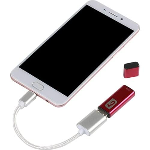 Metal USB C 3.1 Type C Male To USB Female OTG Data Sync Converter Adapter Cable 5