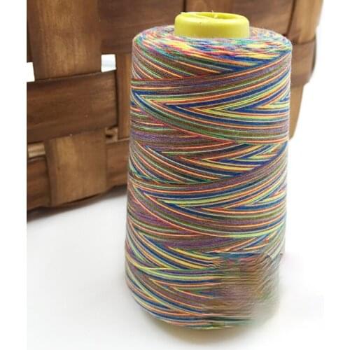 Fashionable Simple Colorful Polyester Sewing Thread For Hand Mending Clothes Trousers Bed Sheets Material