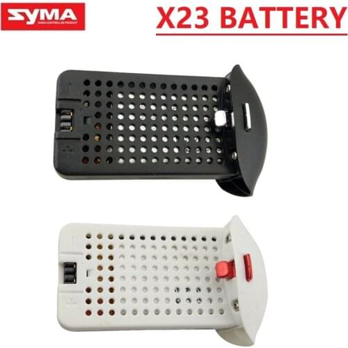 Original Battery for SYMA X23/X23W Accessories Battery for SYMA X23/X23W RC Aircraft Spare Parts 3.7V 500mah Battery Black White