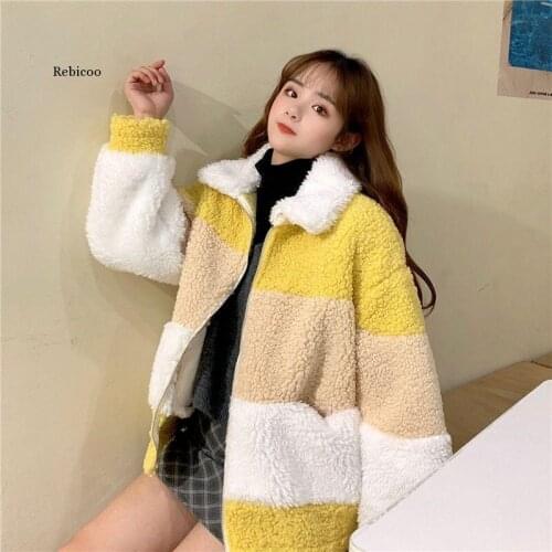 Short Style Parkas Women Lovely Soft Retro Ins Fashion Ulzzang Girls Winter Jacket All-match Zipper Loose Fresh Femme Outwear