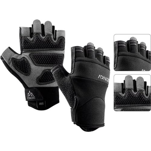 AONIJIE Workout Gloves Breathable Workout Gloves Weight Lifting Gym Gloves Cycling Gloves For Weightlifting Fitness