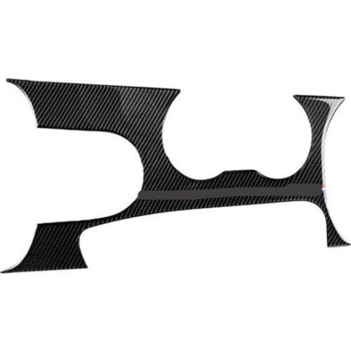 Fit for Ford Mustang 2015-2017 Carbon Fiber Interior Gear Control Panel Water Cup Holder Interior modification car accessories