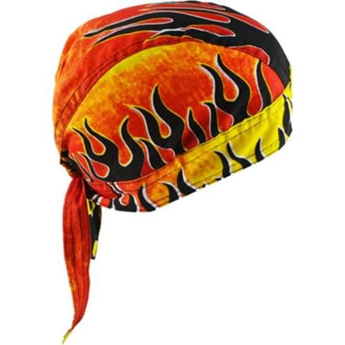 Unisex Motorcycle Biker Skull Cap Beanie Hip Hop Dance Butterfly Print Bandana Hat Helmet Liner Head Wrap Adjusted Pirate Scarf
