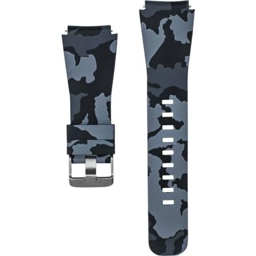 Sport soft Silicone strap For Huami Amazfit GTR 47mm For Huawei Watch GT 46mm Replacement Printing Pattern 22mm Smart Wristband