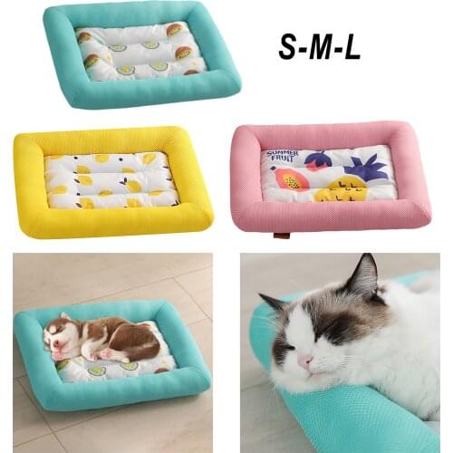 Waterproof Dog Mat Cooling Summer Pad Mat For Pet Blanket Sofa Dog Bed Summer Washable For All Dogs Animals Pet Supplies