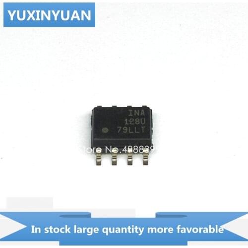 YUXINYUAN 10PCS/LOT INA128U INA128 INA 128U A128U SOP8 in stock in stock