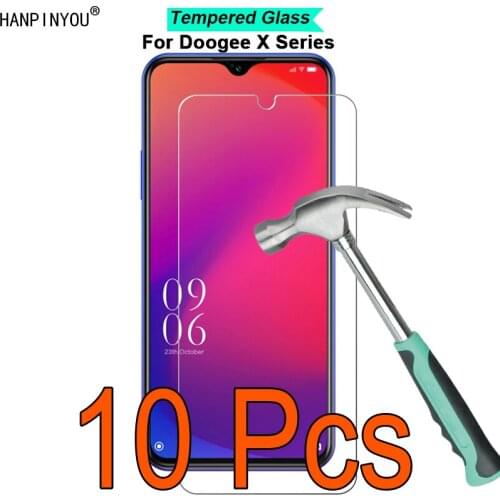 10 Pcs/Lot For Doogee X95 / Pro 6.52" 9H Hardness 2.5D Ultra-thin Toughened Tempered Glass Film Screen Protector Guard